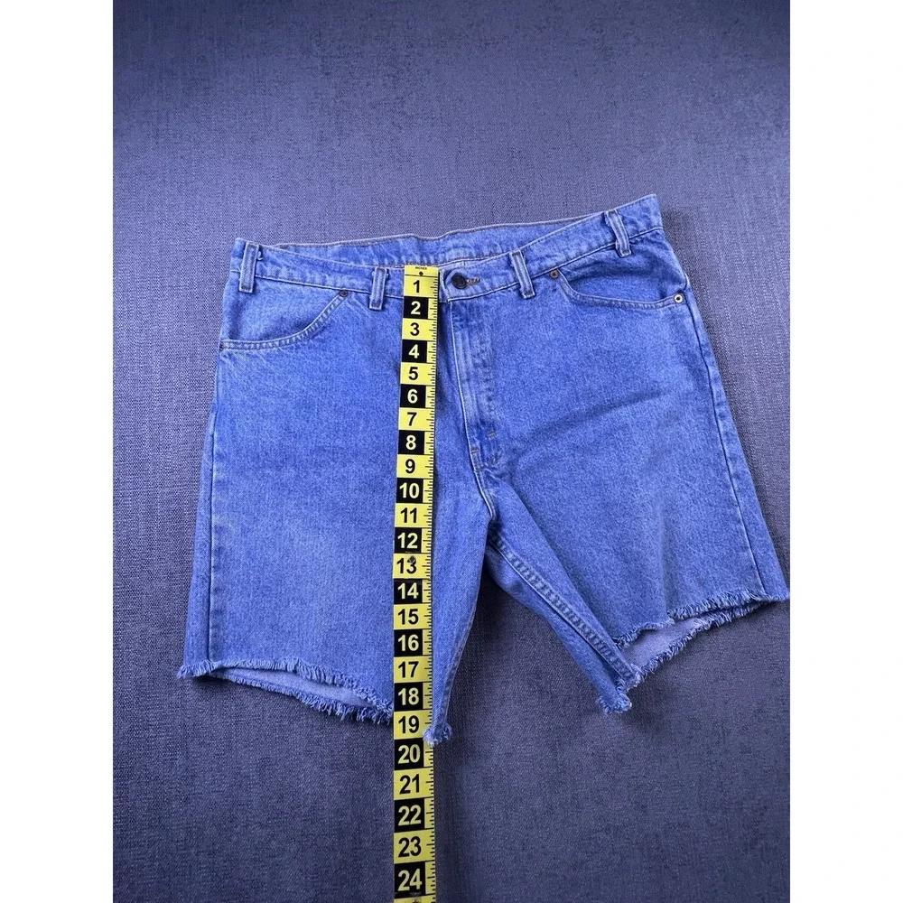 Levi's Shorts Vintage Orange Tab 506 Cut Off Denim‎ Light Wash Cotton Mens 39